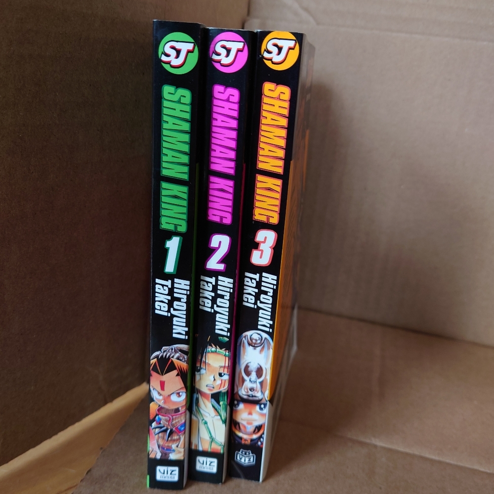 Manga: Shaman King vol 1-3